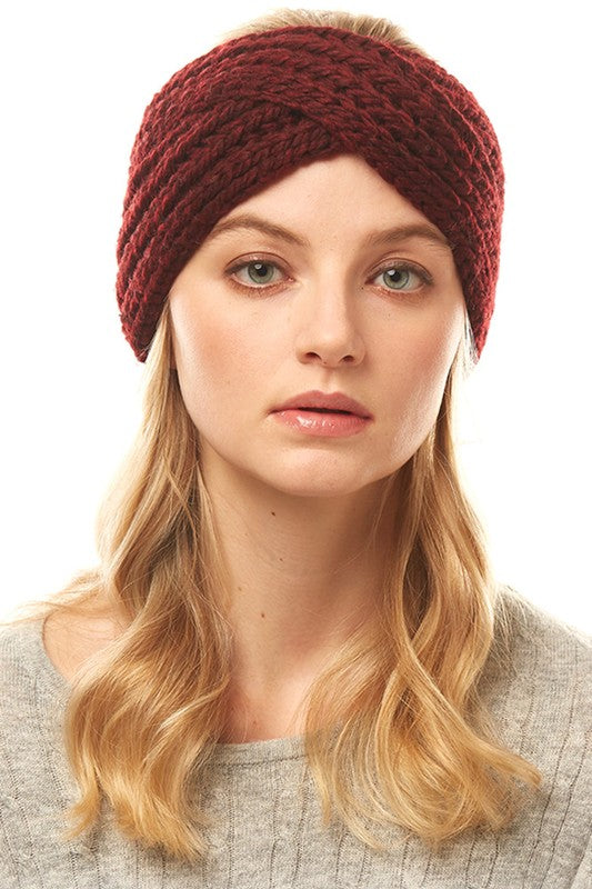 CHUNKY YARN HEADBAND SHOPGIRLS